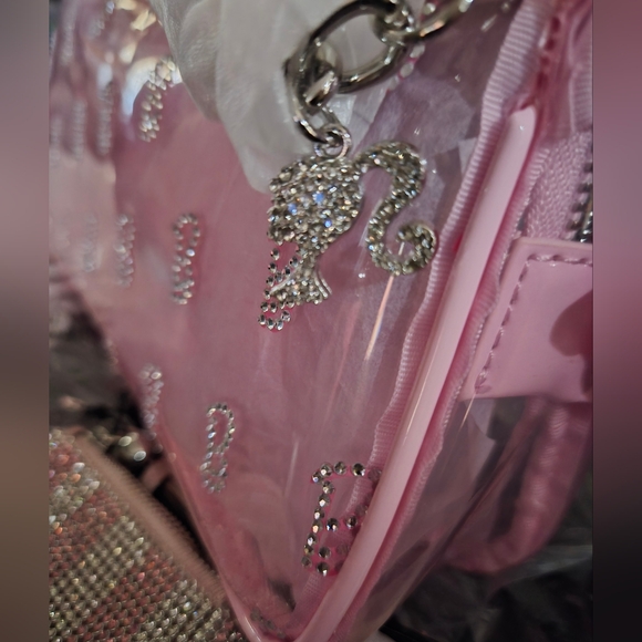 Aldo BARBIE Pink Handbag And Victoria's Secret Coin Purse - Picture 2 of 2